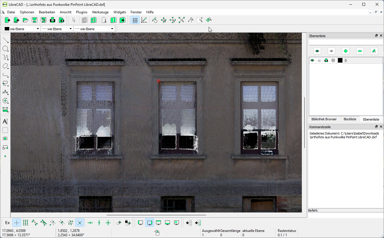 Wir haben keine CAD Software? Können wir trotzdem mit Punktwolken