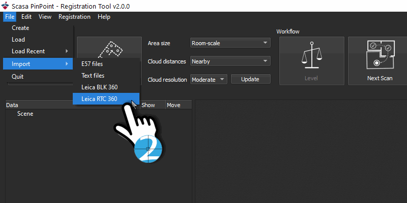 PinPoint_Registration_Tool_Import_RTC360_Rohdaten_01.gif