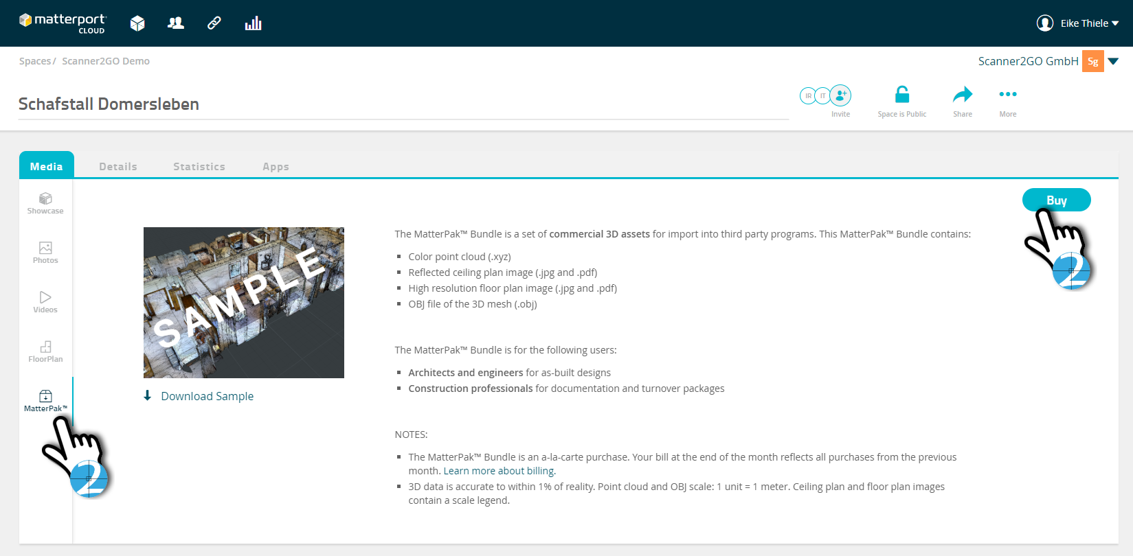 Matterpak-Matterport-Punktwolke.png