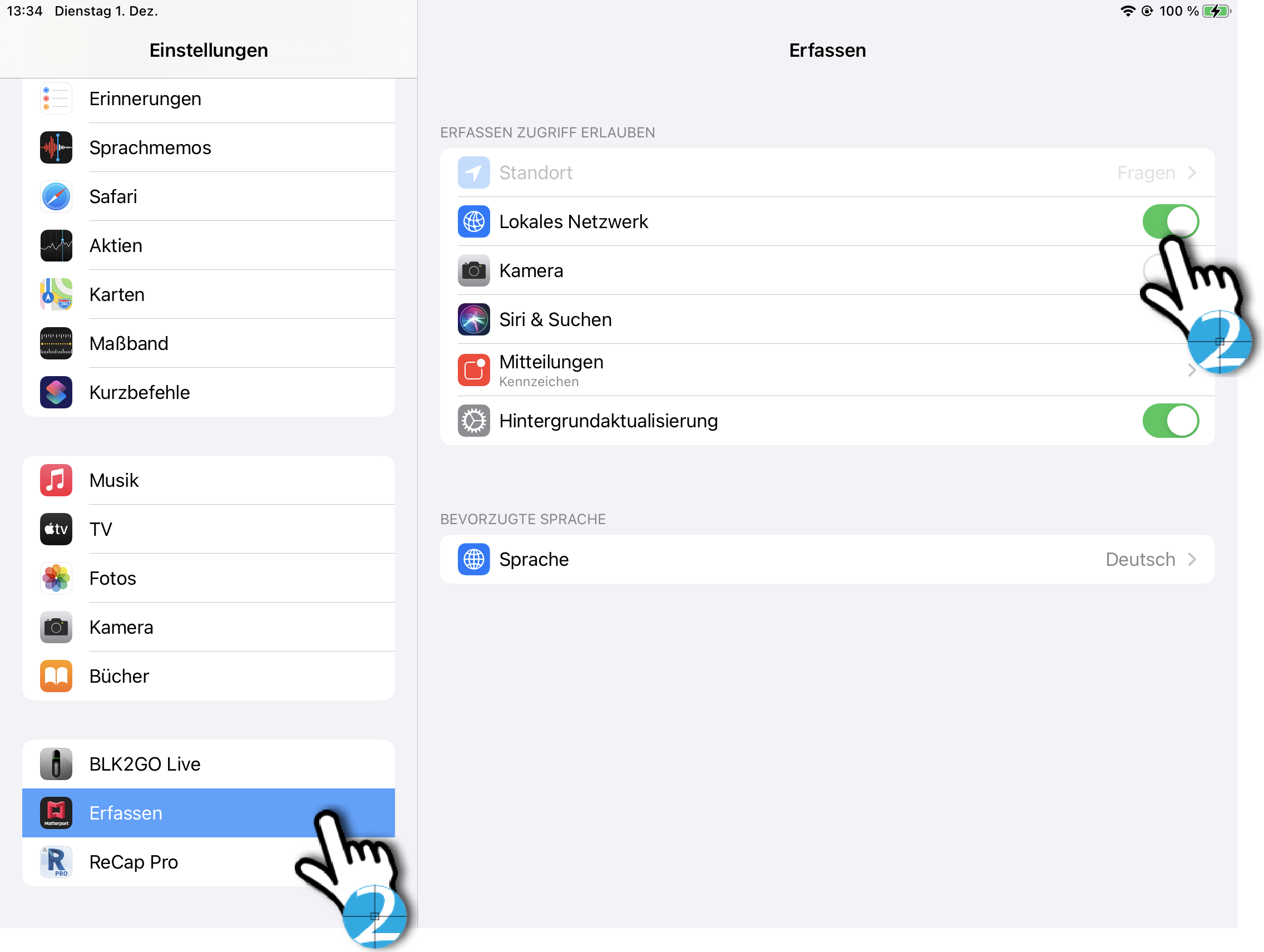 Einfangen_App_verbindet_sich_nicht_mit_der_Matterport_Kamera.PNG