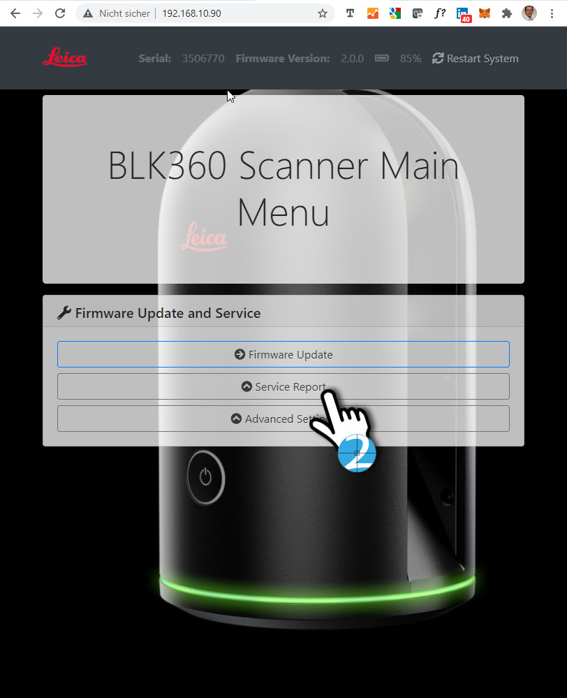 Bedienungsanleitung Leica BLK 360 Service Report erstellen.jpg